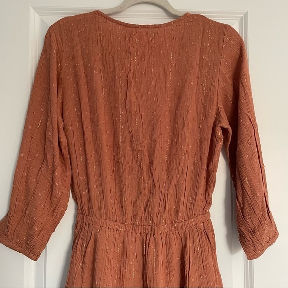 New! L*space stay golden keyhole front mini Dress nwt 18352 - Picture 9 of 15